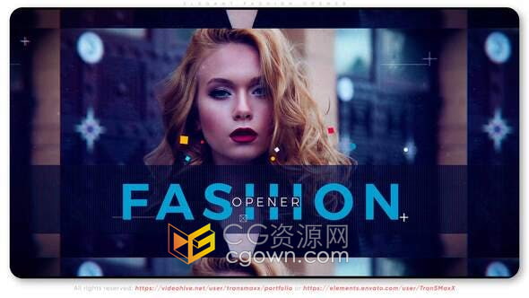 AE模板-创建时尚现代宣传视频介绍Elegant Fashion Opener