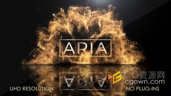 4K金色粒子爆炸特效LOGO动画视频片头AE模板下载