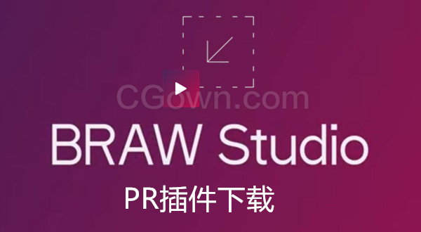 BRAW Studio v2.4.1 PR/AE/ME软件导入编辑Blackmagic RAW格式素材