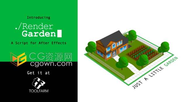 RenderGarden v1.2 AE脚本软件最快渲染多线程加速输出视频文件