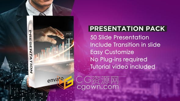 AE模板-企业介绍企业业务服务信息视频动画Corporate Presentation