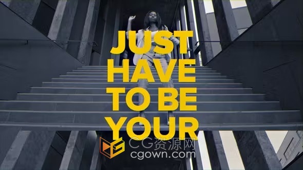 嘻哈时尚排版元素社交网络营销动画介绍-AE模板