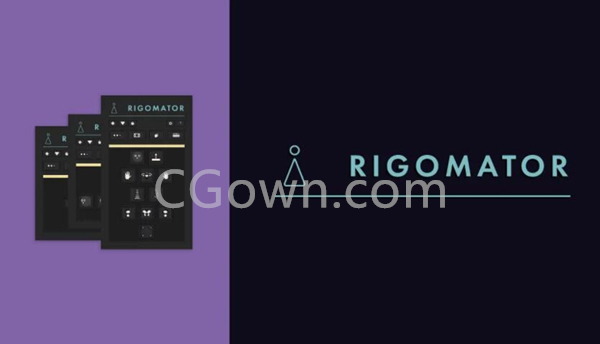 Rigomator v1.0.4 AE脚本人物角色骨骼动作绑定控制工具