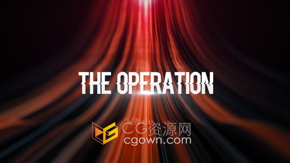 恐怖电影战争电视剧开场预告片美丽光线特效效果视频制作-AE模板