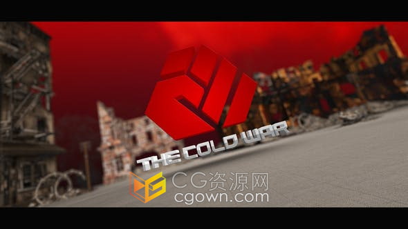 AE模板-历史战争介绍视频片头The Cold War Opener