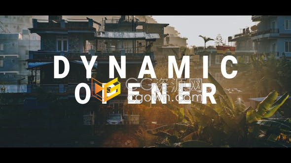 AE与PR模板动态图文动画快速节奏开场宣传视频片头制作