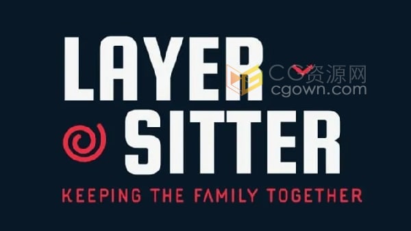 Layer Sitter v1.3 AE脚本管理图层父子关系链接