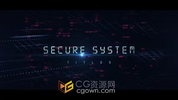 技术标题开场白Technology Titles Opener-AE模板