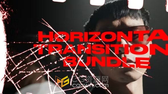 99种不同风格的转场含漏光失真胶片纹理纸张等过渡-AE模板