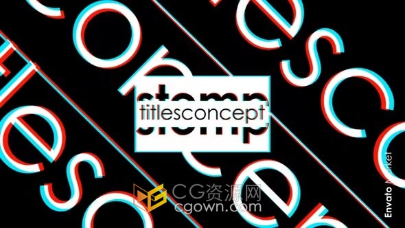 AE模板-创意时尚文字排版开场白Typo Opener V3