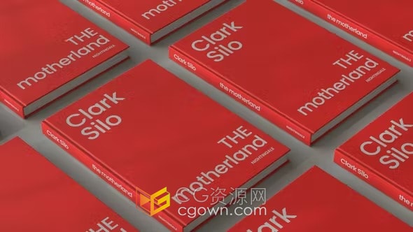 AE模板-书籍介绍精装新书上市封面展示推广视频