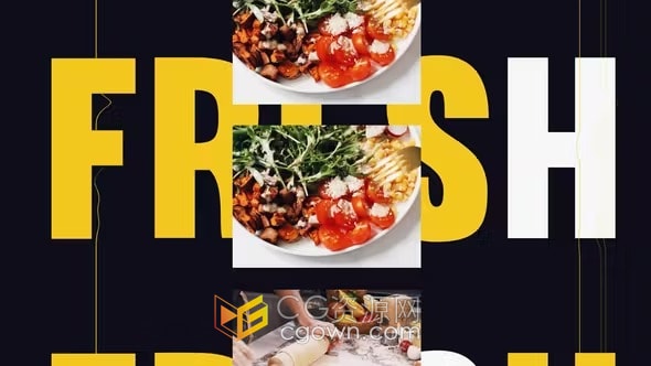 免费下载AE模板烹饪节目介绍餐饮美食片头