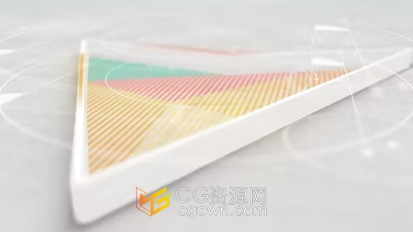 AE模板-动感清晰明亮建筑标志动画Architectural Logo