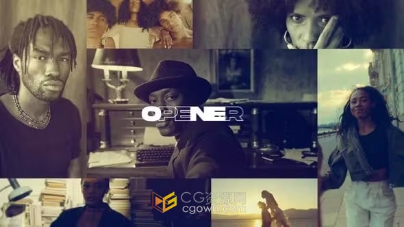 AE模板-体育赛事预告片嘻哈时尚街头服饰广告短片