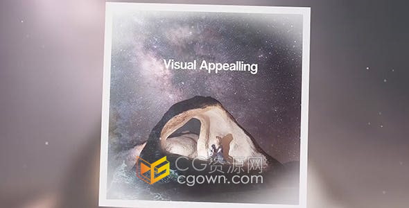 AE模板-魔方幻想现代立方体幻灯片空间展示照片动画视频相册