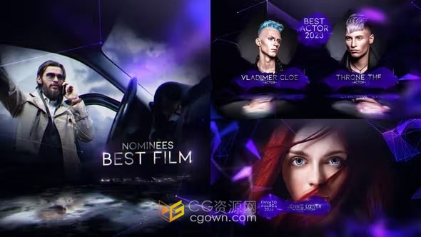 AE模板-电子竞技游戏科技公司周年庆典晚会年会活动颁奖仪式包装