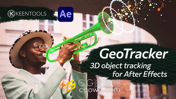 AE插件GeoTracker v2024.1.0.775视频物体3D对象跟踪合成工具