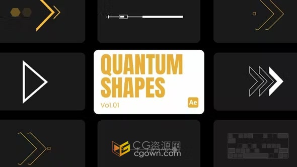 危险警告拒绝访问失败系统锁定箭头动画元素-AE模板