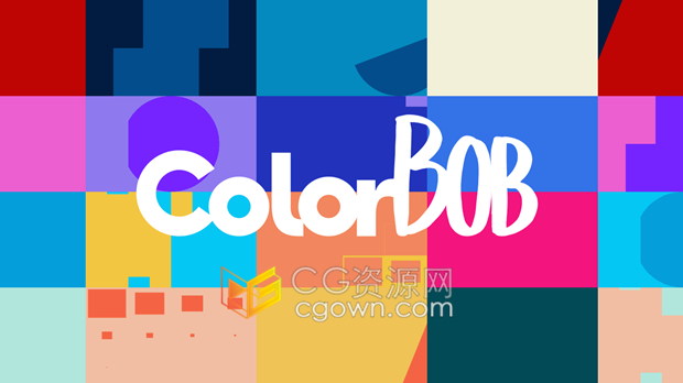AE脚本ColorBob V1.0调色板颜色管理快速配色工具支持Win/Mac系统