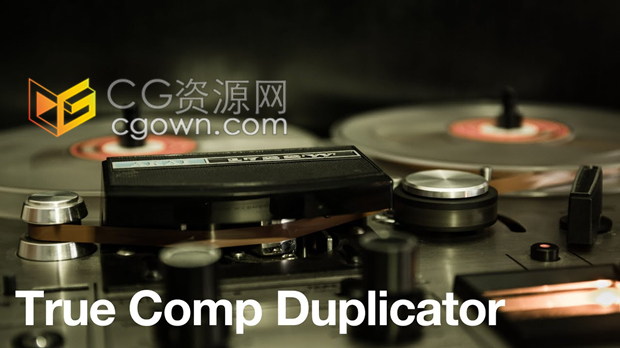 AE脚本True Comp Duplicator v3.9.13快速复制出独立合成中子合成工具