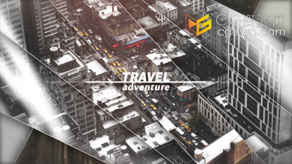 时尚优雅创意幻灯片AE模板宣传视频图文动画