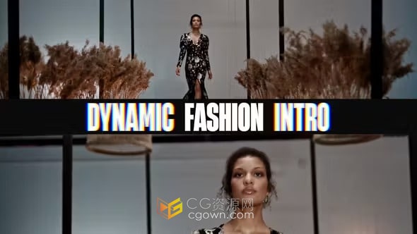 动态多屏活力介绍有趣过渡时尚品牌广告产品展示-AE模板