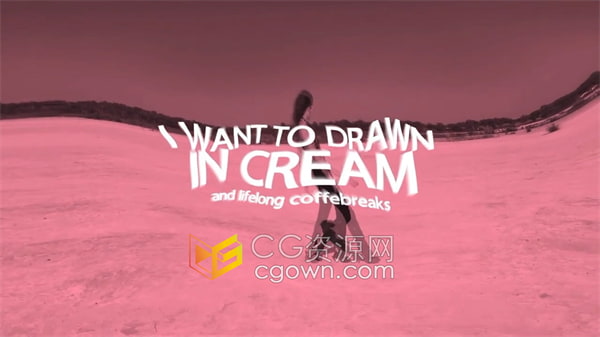 AE模板-独特液体音乐歌词动画音乐封面宣传视频Liquid Music Lyrics Animated