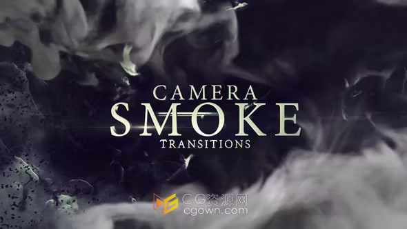 Camera Smoke Transitions AE模板20种烟雾视频特效转场过渡效果