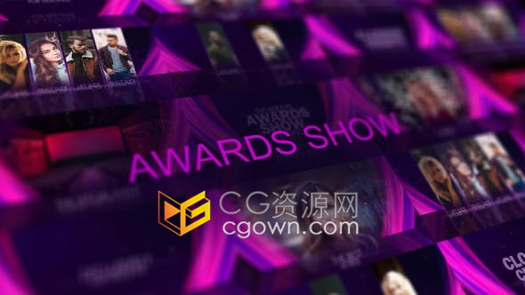 AE模板-制作电影颁奖典礼公司年会大型活动晚会视频制作介绍宣传