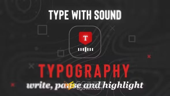 AE脚本模板-经典光标闪烁键盘输入逼真打字效果Type Sync Pro