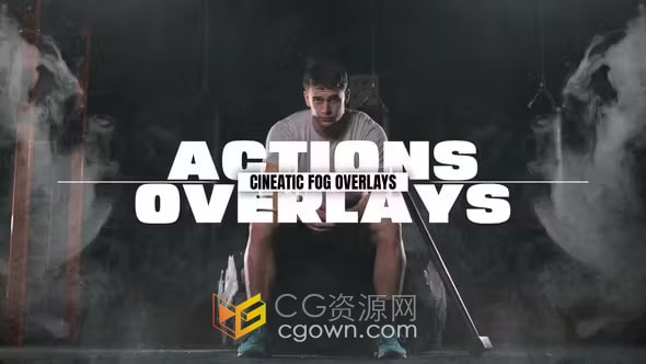 15种烟雾效果电影视觉特效叠加元素免费下载AE模板