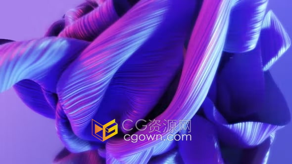 绸缎布料优雅织物动画家纺棉品品牌标志显示AE视频模板