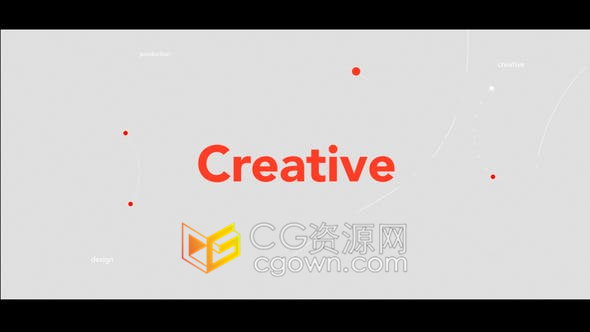 AE模板-快速动画介绍文字标题效果开场宣传视频片头制作