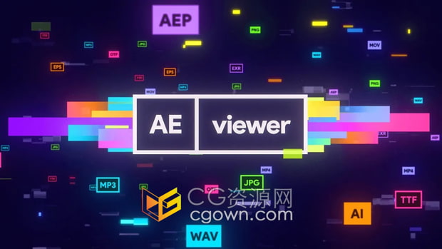 AE与PR脚本AEViewer v2.1.0快速预览媒体管理项目工程浏览器