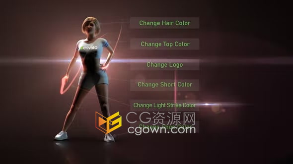 舞蹈机构尊巴街舞社团宣传片头-AE模板免费下载