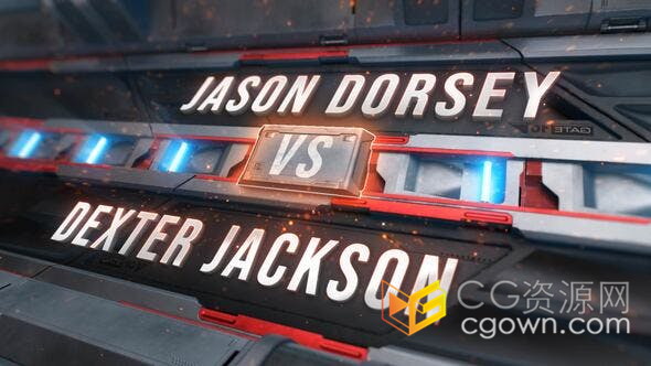 AE模板-体育运动频道节目介绍比赛片头与视频转场动画