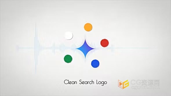 AE模板-现代精致多彩LOGO动画适合创意营销商企业标志展示