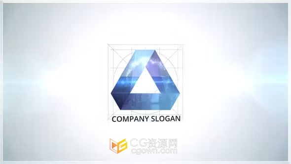 App Icon Logo应用程序图标视频片头动画AE模板