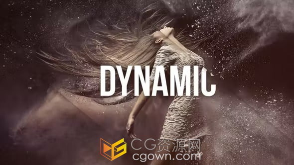 AE视频模板-漏光镜头快节奏酷炫拆分动画时尚杂志广告节目开场