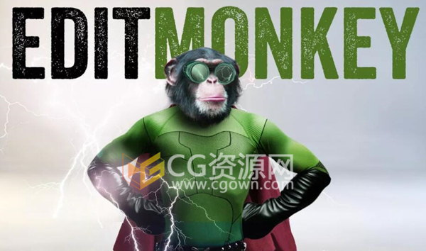 AE脚本EditMonkey v1.06一键制作多个图层运动动画工具