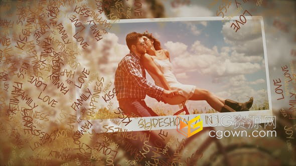 视频相册制作21种元素遮罩图案樱桃花蔬菜泡沫叶子蝴蝶心形气球-AE模板