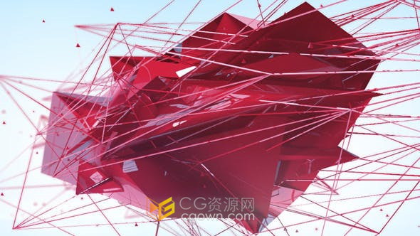 3D图形设计场景动画效果演绎视频片头LOGO动画制作-AE模板