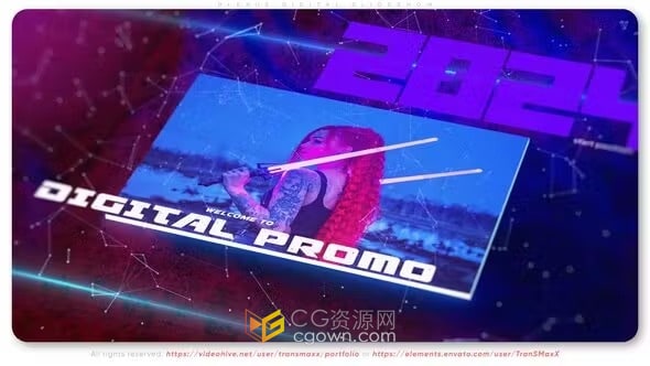 AE模板-Plexus数字幻灯片工程医疗科技企业视频演示