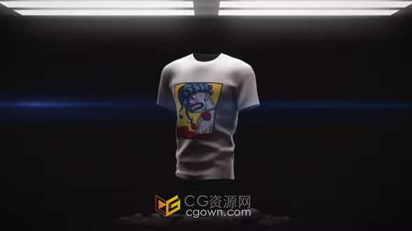 4K分辨率毛刺闪动3D形状元素RGB分割分形故障LOGO片头动画-AE模板