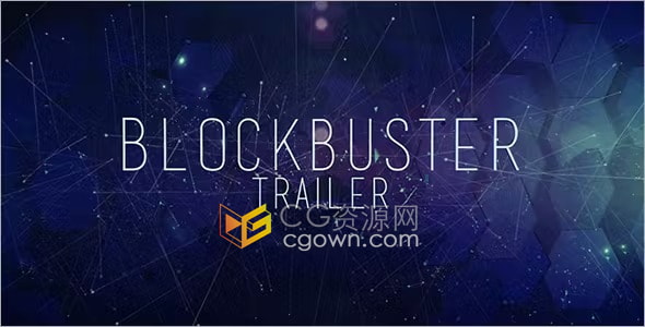 Blockbuster Trailer 11 AE模板电影大片预告片