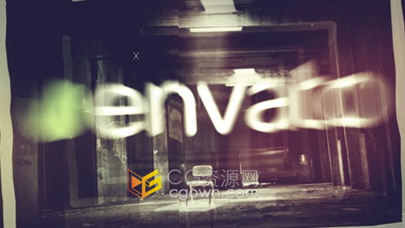 史诗般故障快速LOGO开场动画短片视频片头效果制作-AE模板