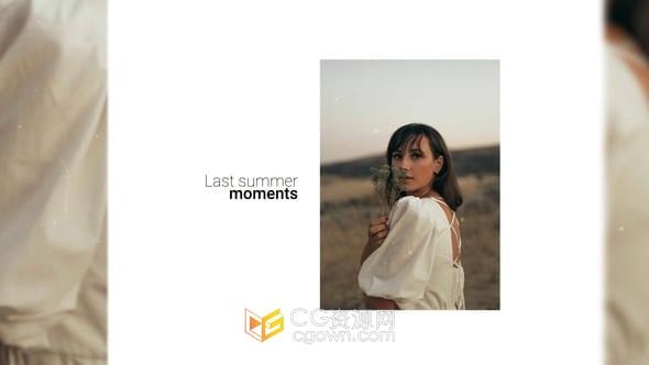 AE模板-品牌推广视频广告音乐会宣传演示时尚照片幻灯片