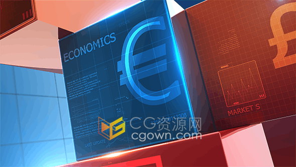 新闻商务政治电视频道栏目包装设计现代科技咸设计动画效果-AE模板