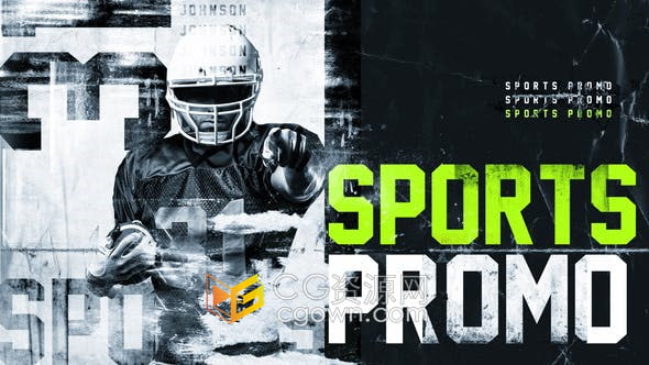 AE模板-体育运动宣传片体育赛事传奇史诗冲击力动作效果