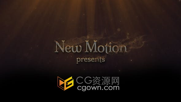 AE模板-史诗电影预告片标题历史故事开场白介绍宣传视频